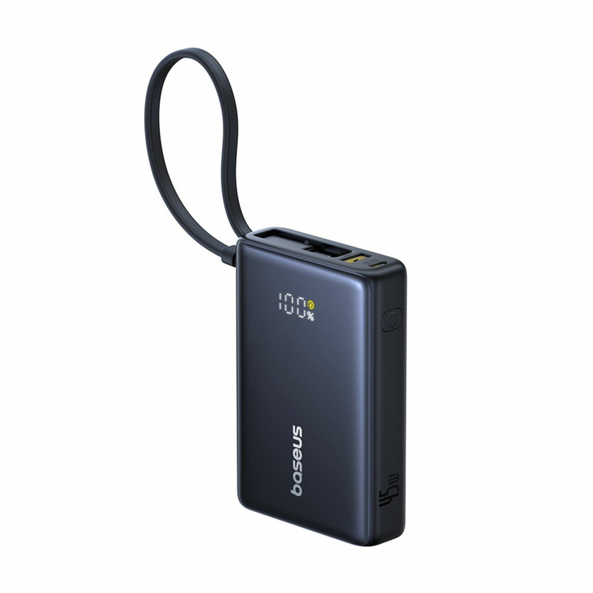 Baseus prenosna baterija 10.000mAh 45W PowerBank TipC kabel črna P10076803123-0 — slika 3