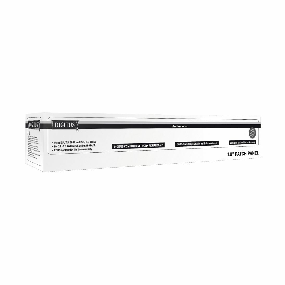 Digitus panel CAT.5e FTP 24-port 568B lsa+ DN-91524S — slika 2