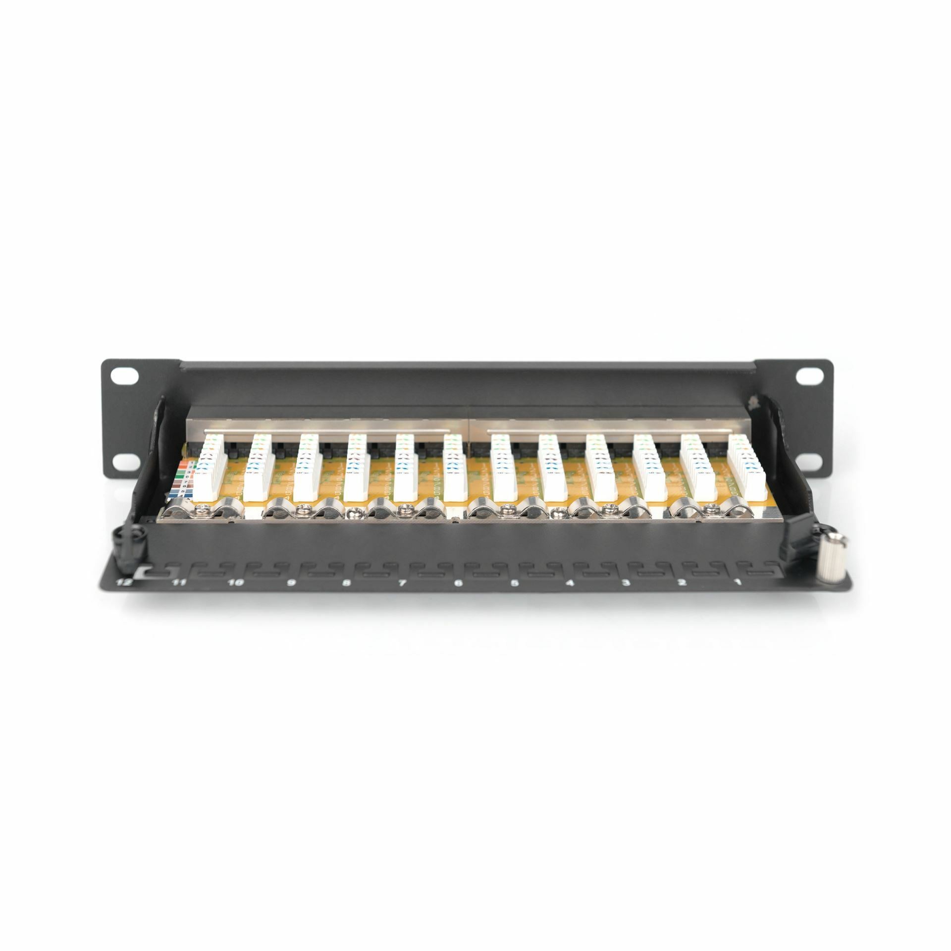 Digitus 250mm panel 12-port CAT.6 1U FTP DN-91612S — slika 4