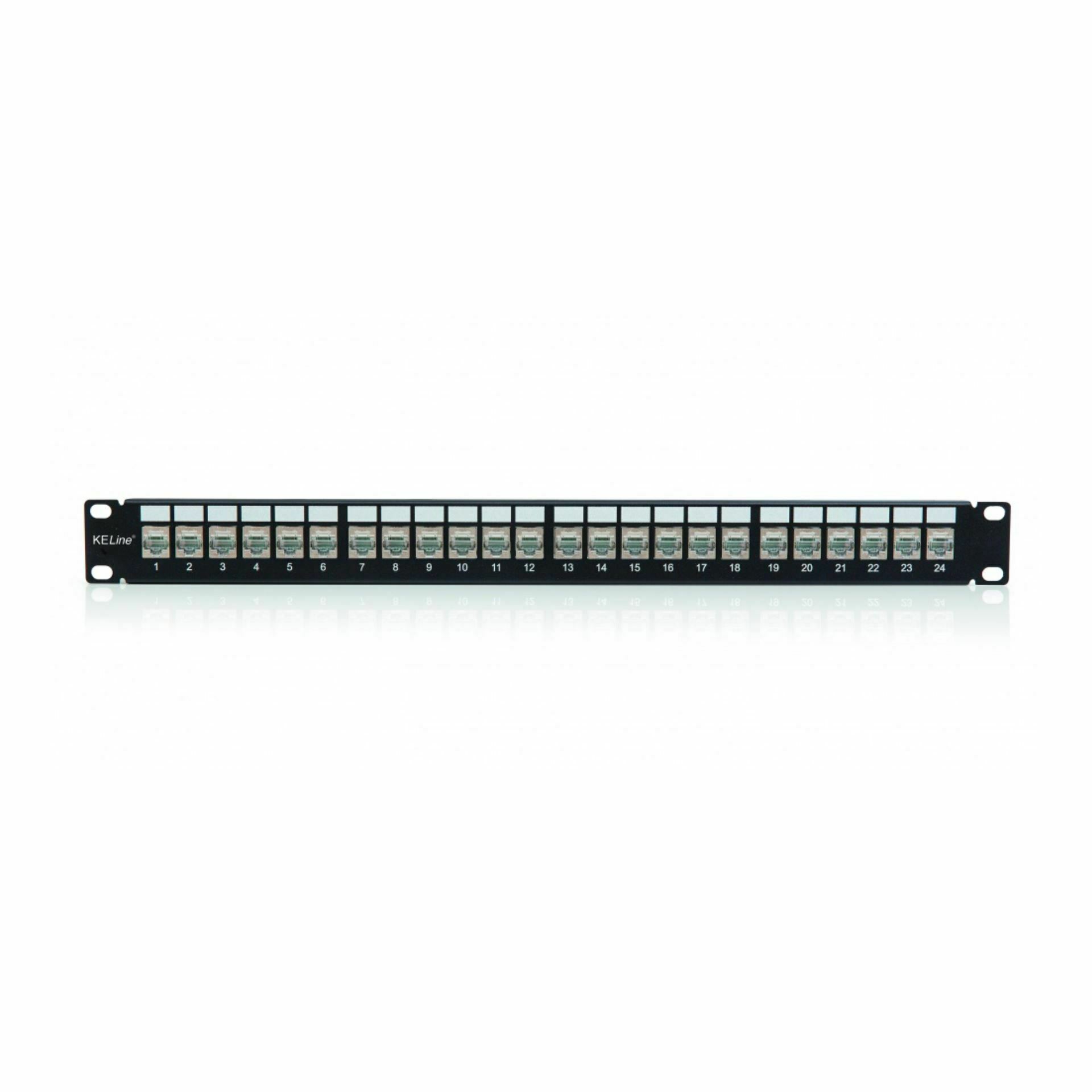 KELine panel CAT.6A  FTP 24-port HD toolless — slika 2