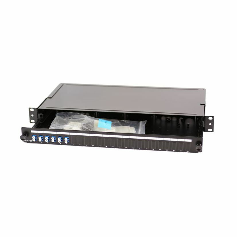 Leviton optični panel LC  6x Duplex adapter SM  FPCC1SXSM12LC2 — slika 2