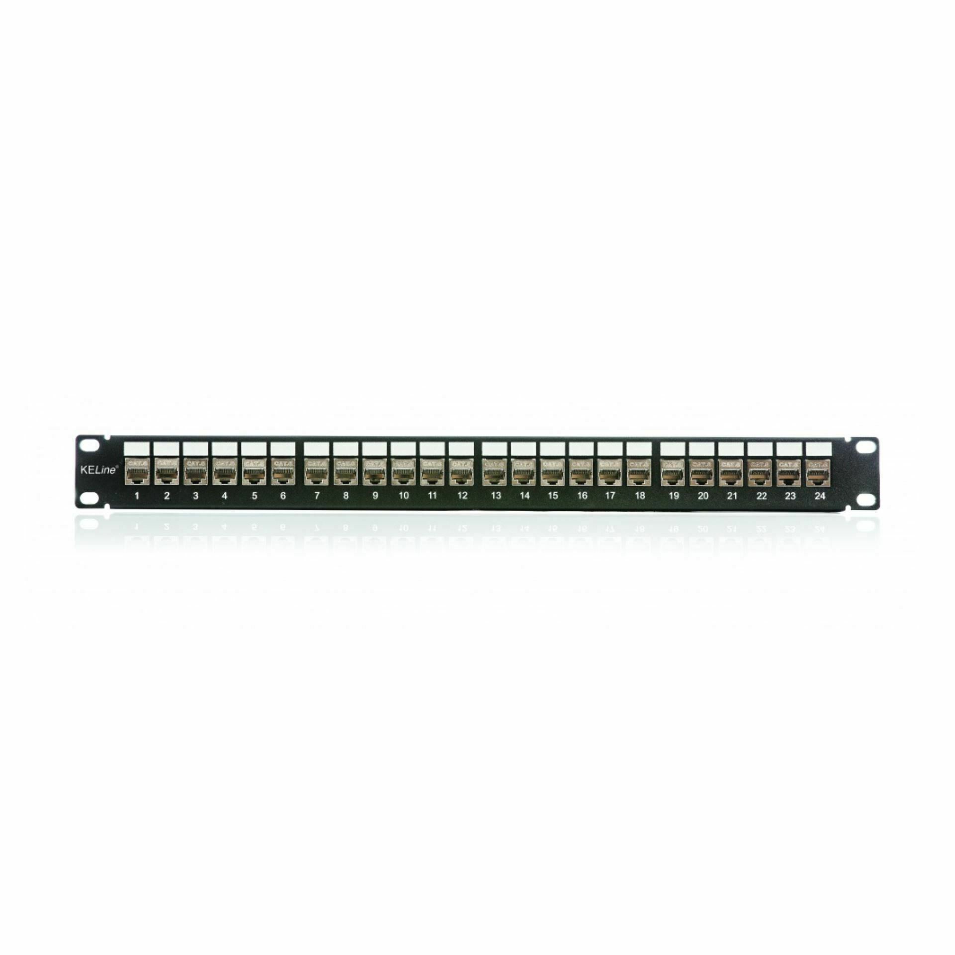 KELine panel CAT.6  FTP 24-port toolless — slika 2