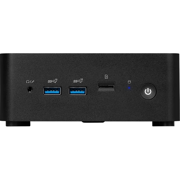 Mini namizni računalnik MSI Cubi NUC 1MG-014BEU Core 3 / 8GB DDR5/ 512 GB SSD/ Wi-Fi 6E + BT / 2x2.5Gbps/ Windows 11 Pro (črn) — slika 2