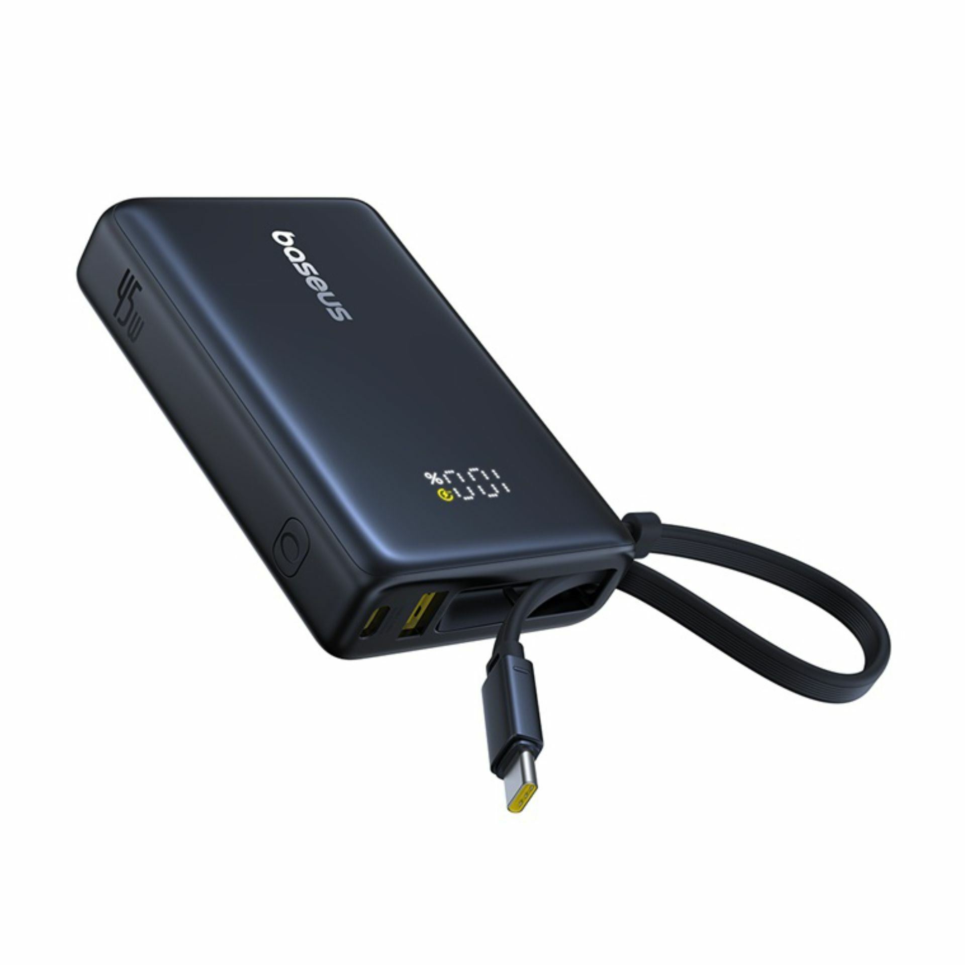 Baseus prenosna baterija 10.000mAh 45W PowerBank TipC kabel črna P10076803123-0 — slika 2