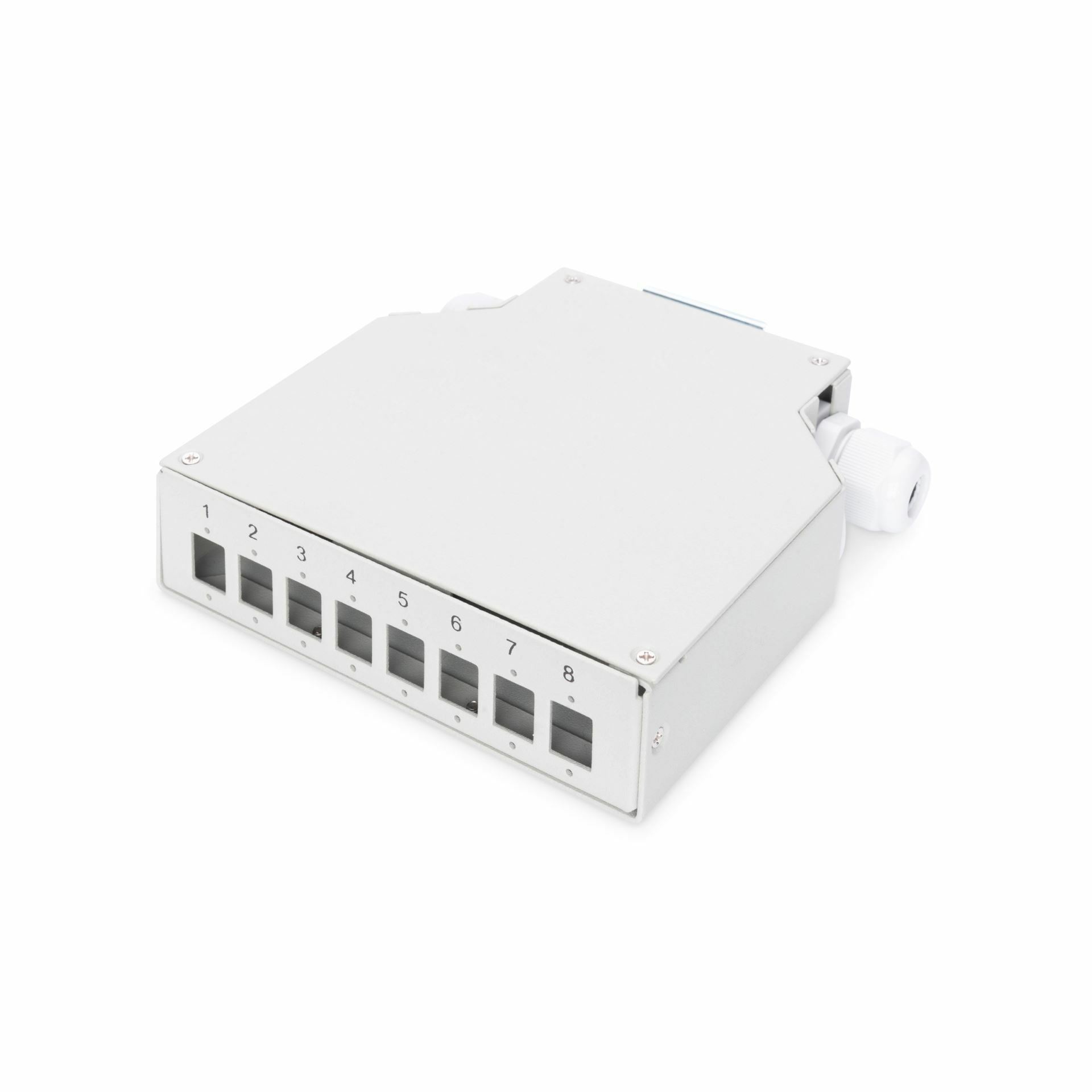 Digitus optični panel DIN Rail 8xLC/DX DN-96891