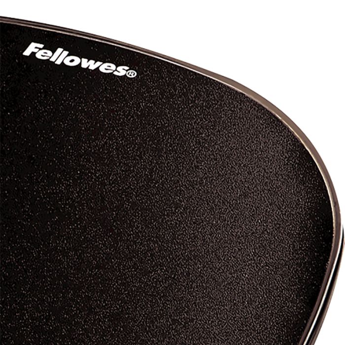 Fellowes Crystal Gel podloga za miško/počivalo za zapestje, črna — slika 3