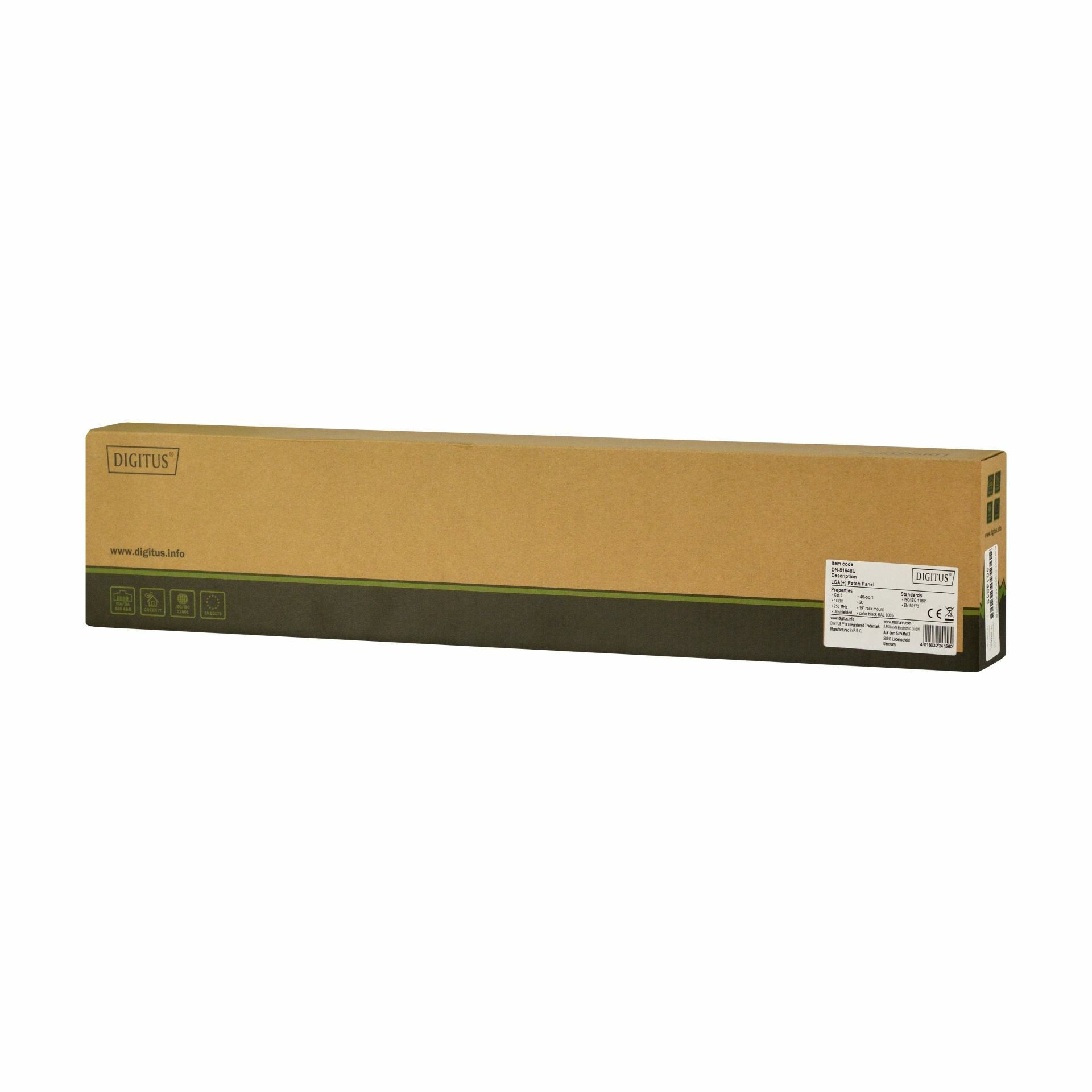 Digitus panel CAT.6 UTP 48-port 2U DN-91648U — slika 3