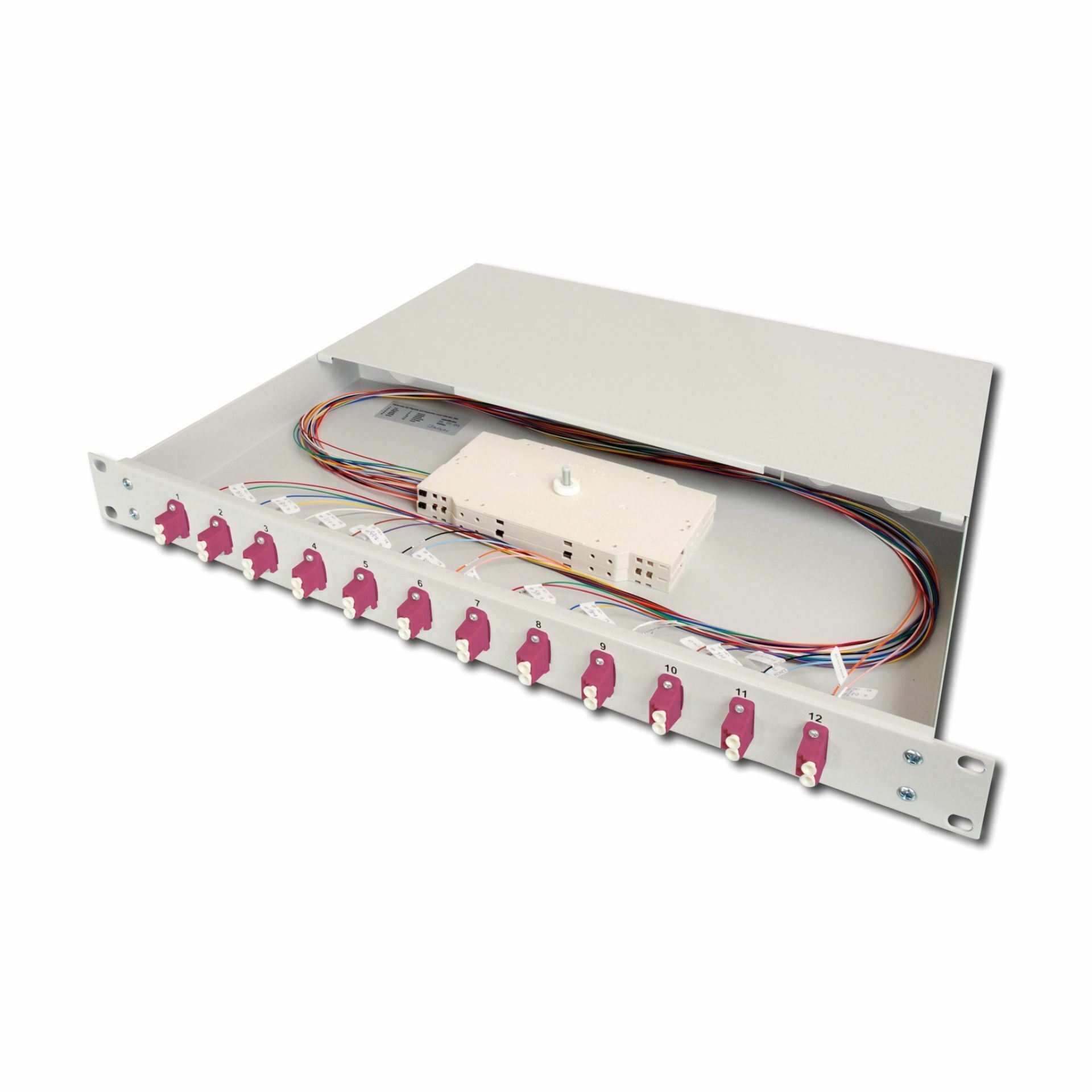 Digitus optični panel LC 12x duplex kaseta Pigtails OM4 DN-96331-4 — slika 2