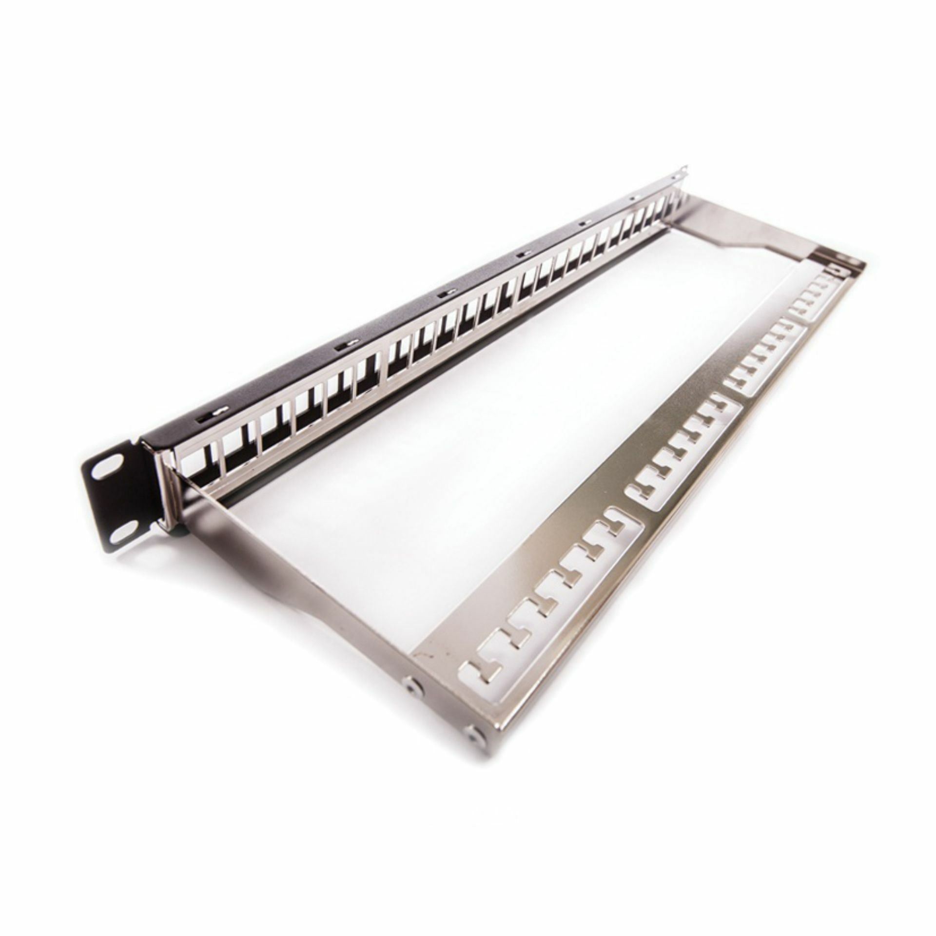 KELine panel CAT.5e/6/6A 24-port +nosilec kablov KEP-EMPTY-S — slika 2