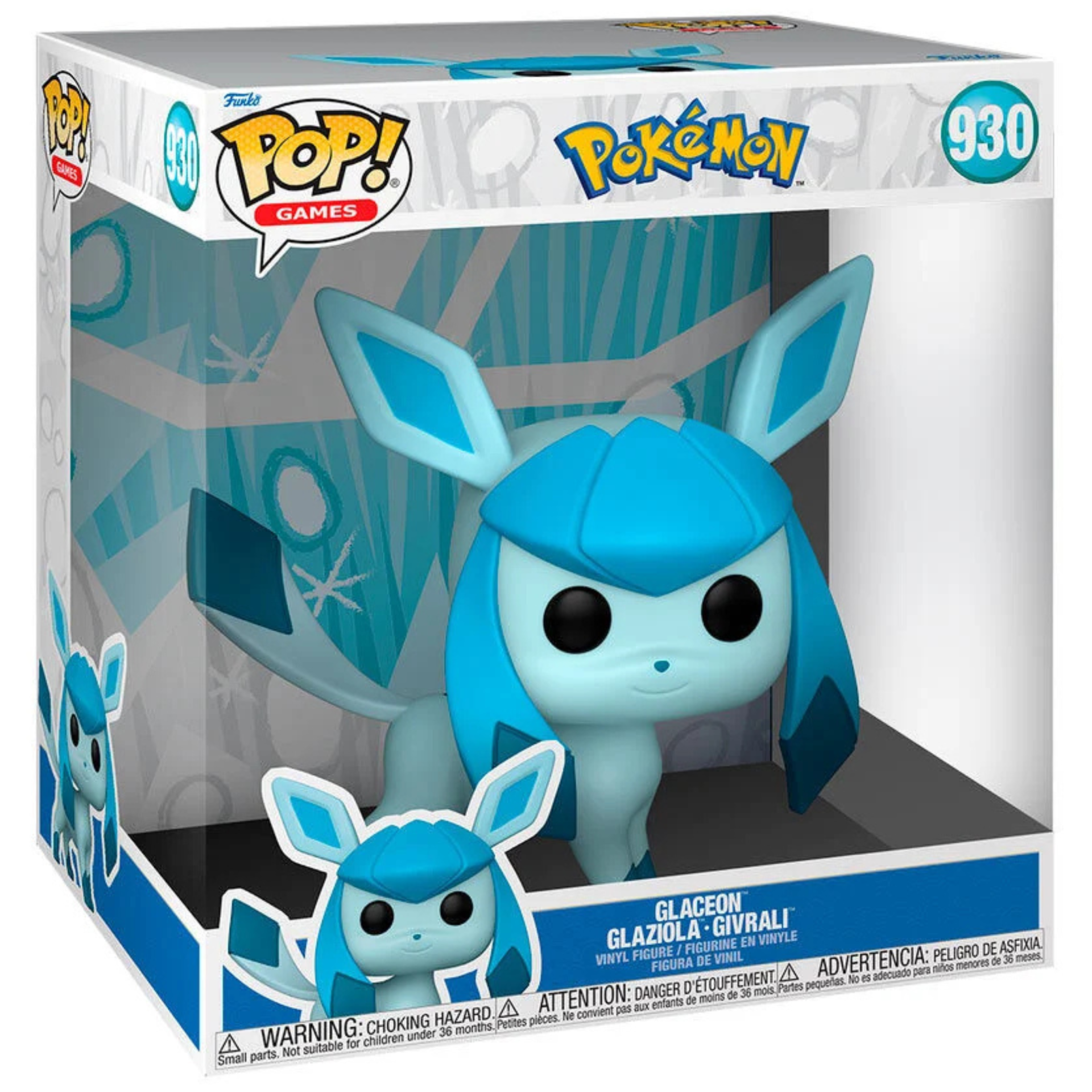 FUNKO POP JUMBO: POKEMON - GLACEON — slika 2