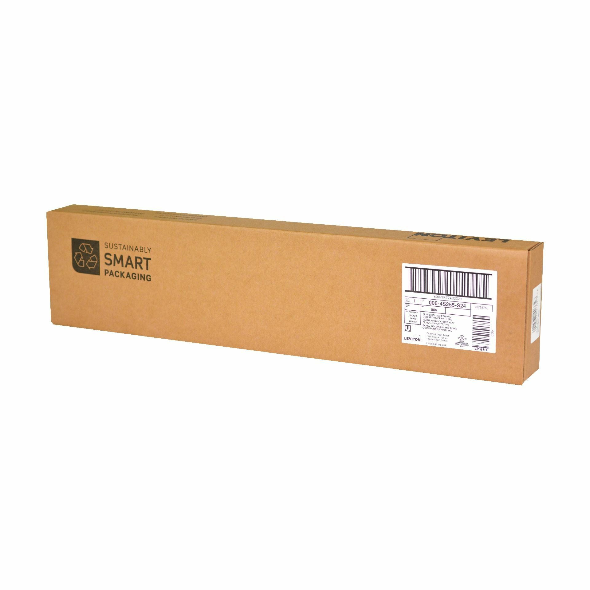Leviton panel CAT.5e/6/6A 24-port modularen Quickport Atlas-X1 4S255-S24 — slika 2