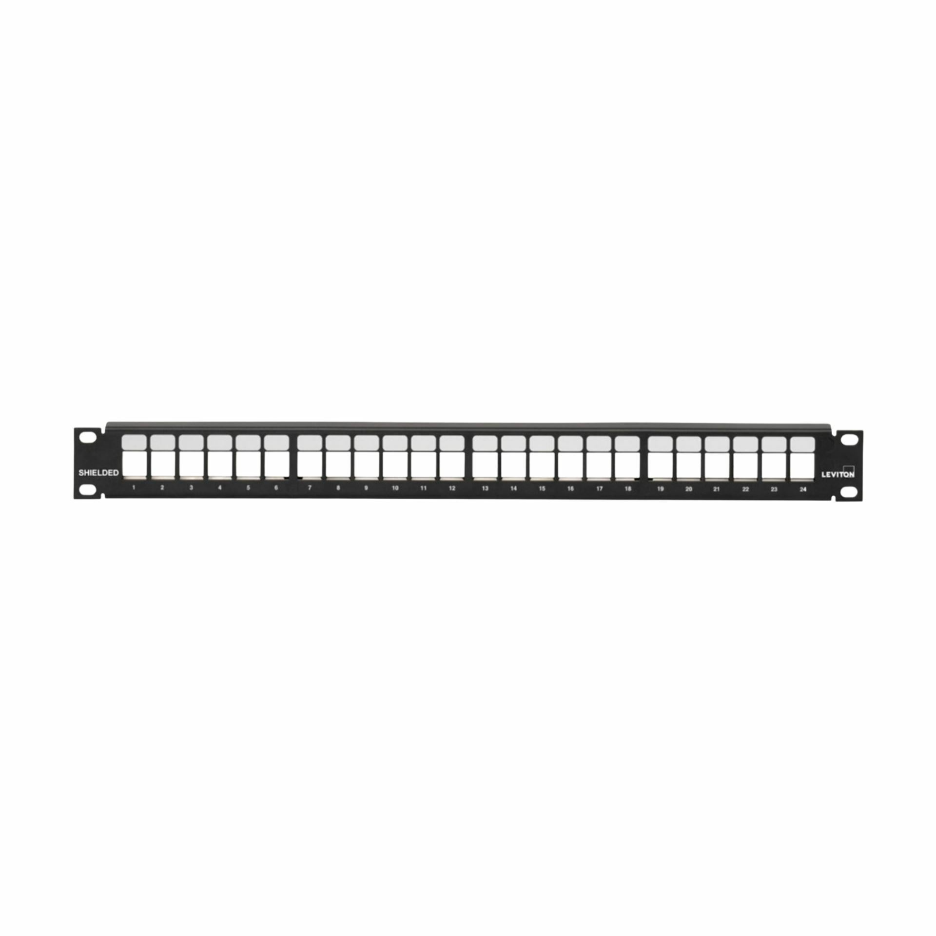 Leviton panel CAT.5e/6/6A 24-port modularen Quickport Atlas-X1 4S255-S24