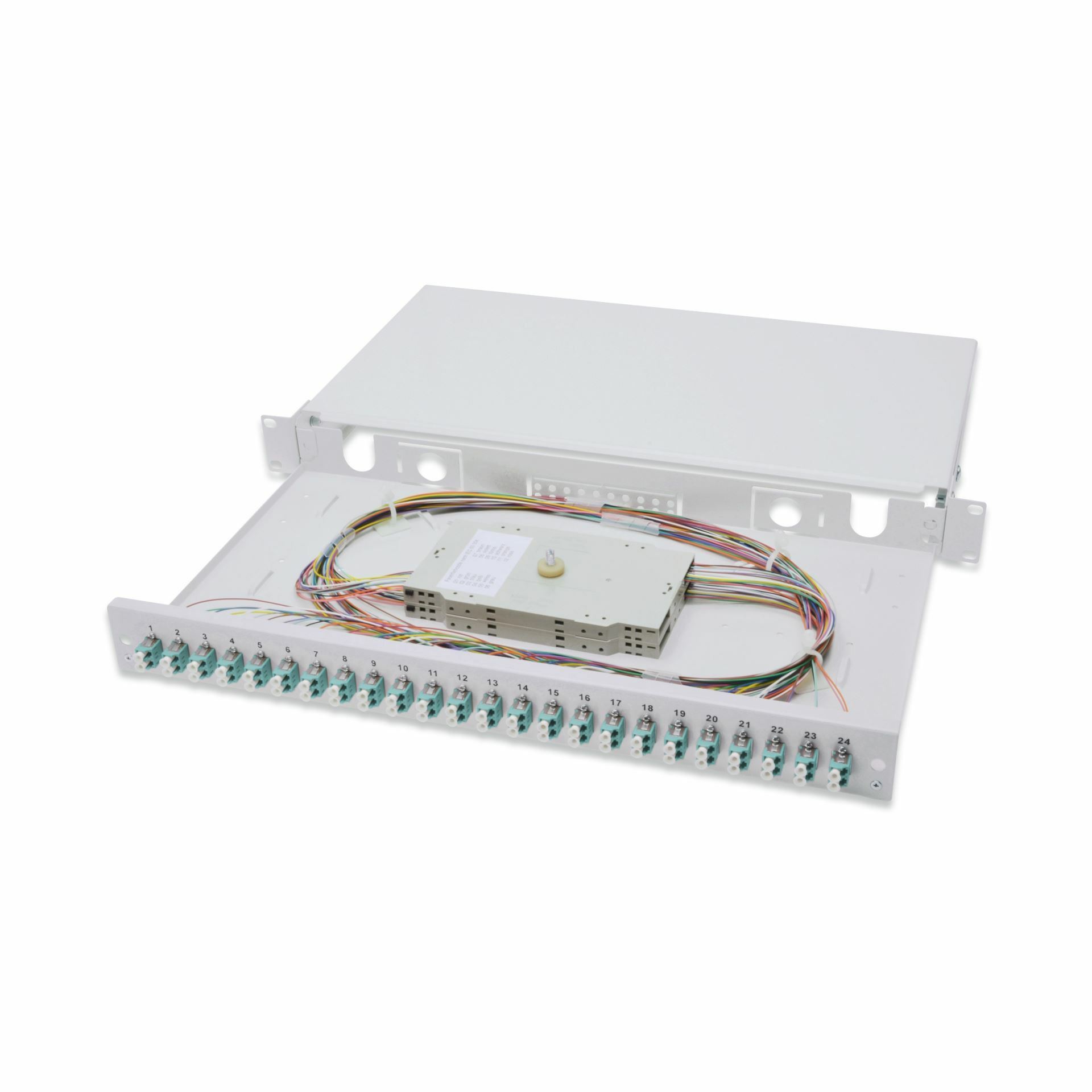 Digitus optični panel LC 24x duplex kaseta Pigtails OM3 DN-96332/3