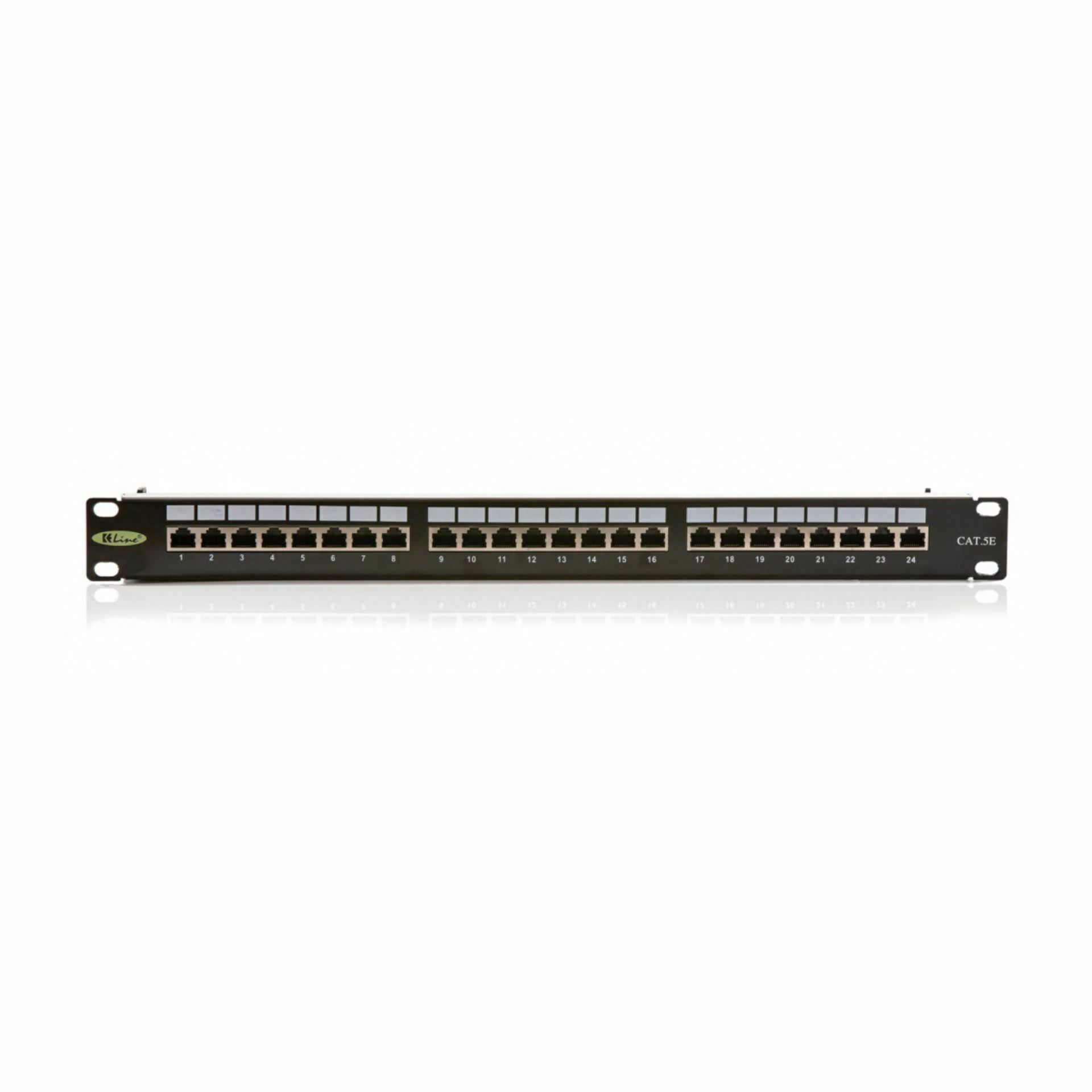 KELine panel CAT.5e UTP 24-port