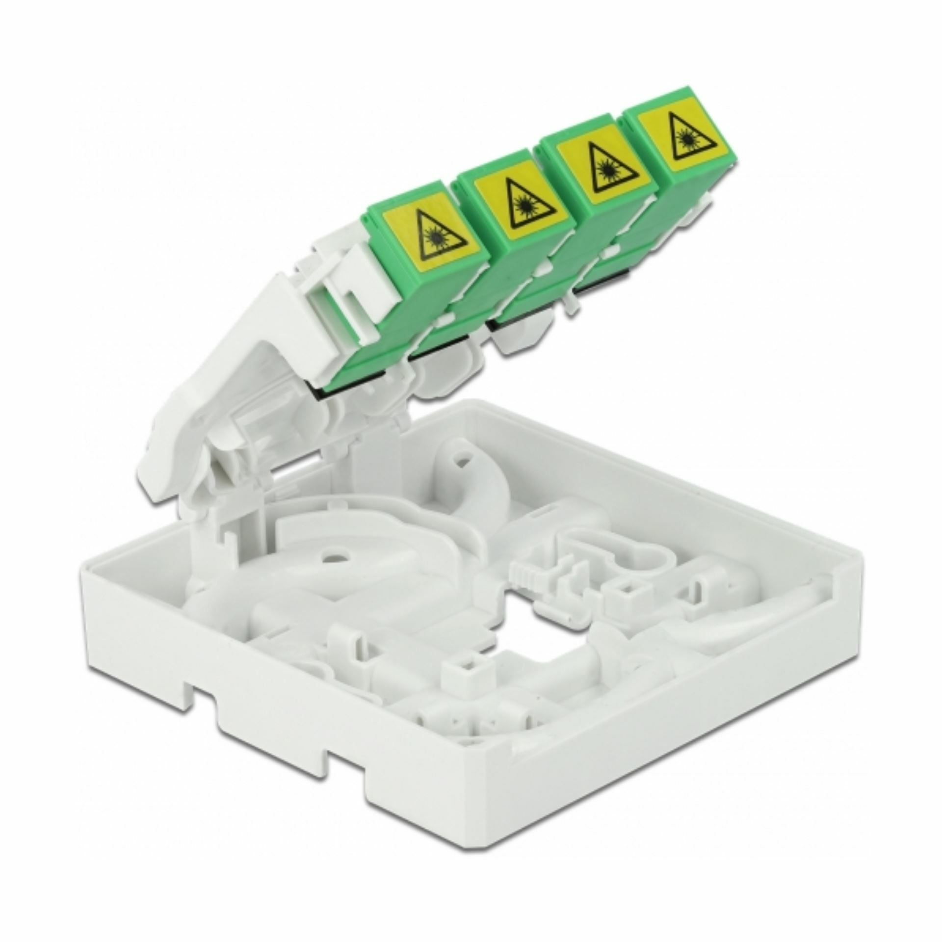 Delock optični panel DIN Rail  4xSC/LC 85921 — slika 3