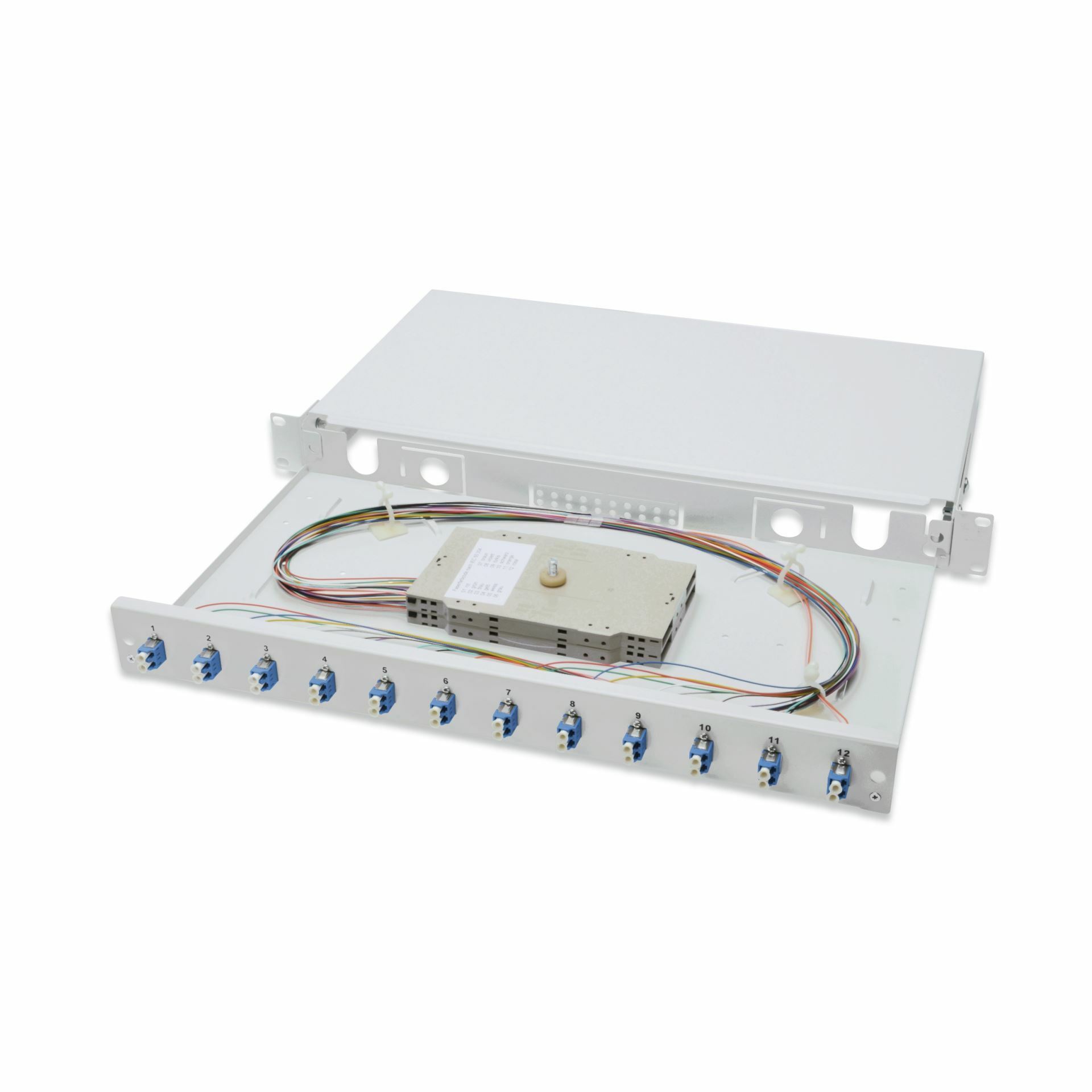 Digitus optični panel SM LC 12x duplex kaseta Pigtails OS2 DN-96331