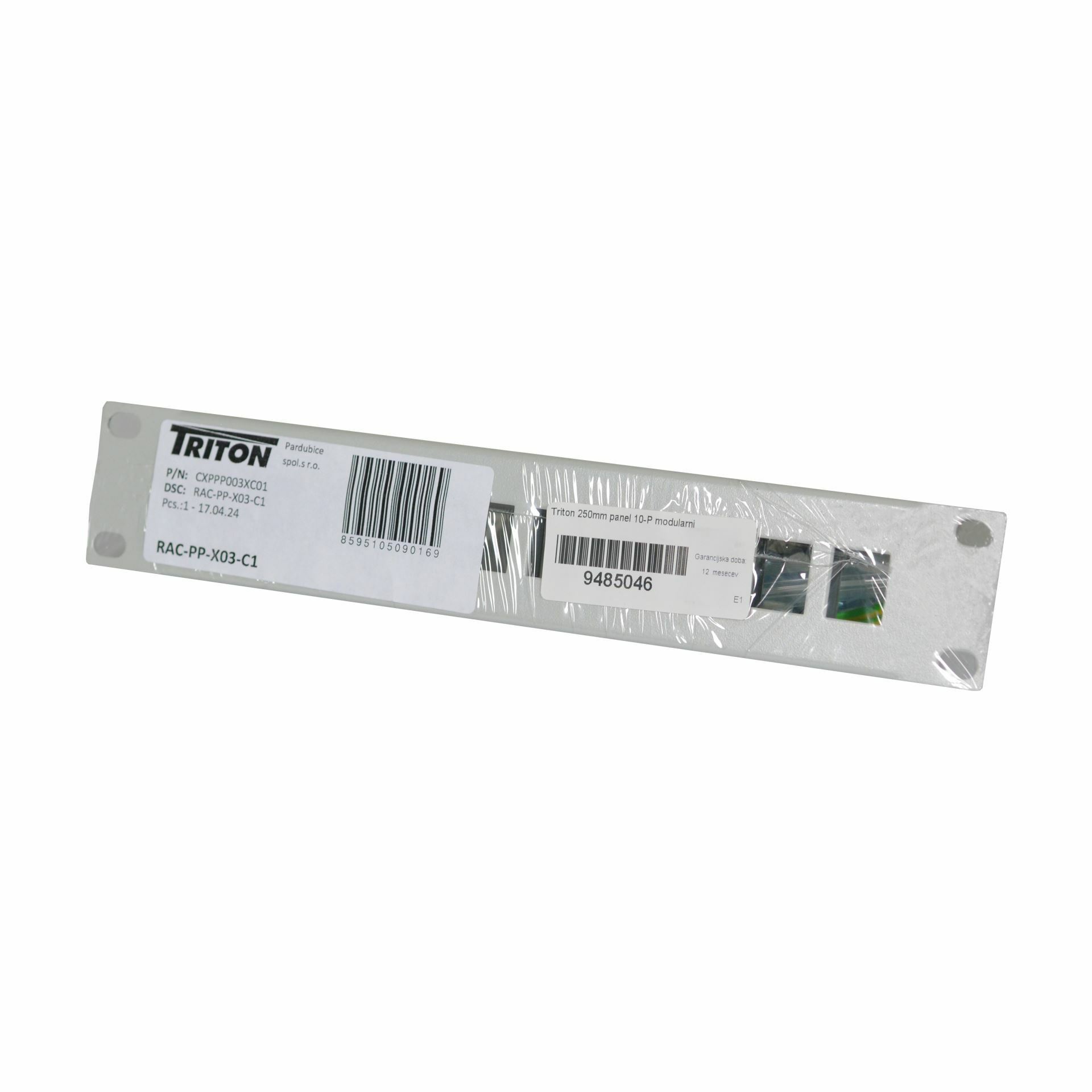 Triton 250mm panel 10-P modularni — slika 2