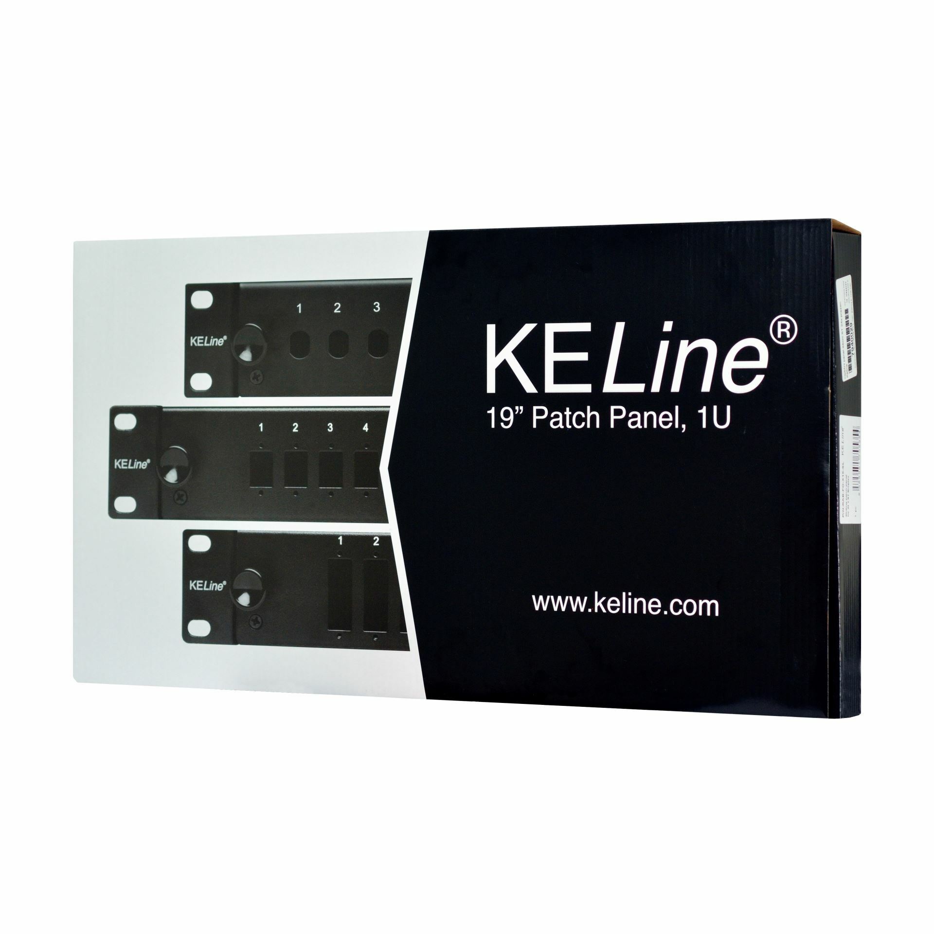 KELine optični panel  rack 24x ST prazen RAB-FO-X15-SL — slika 3