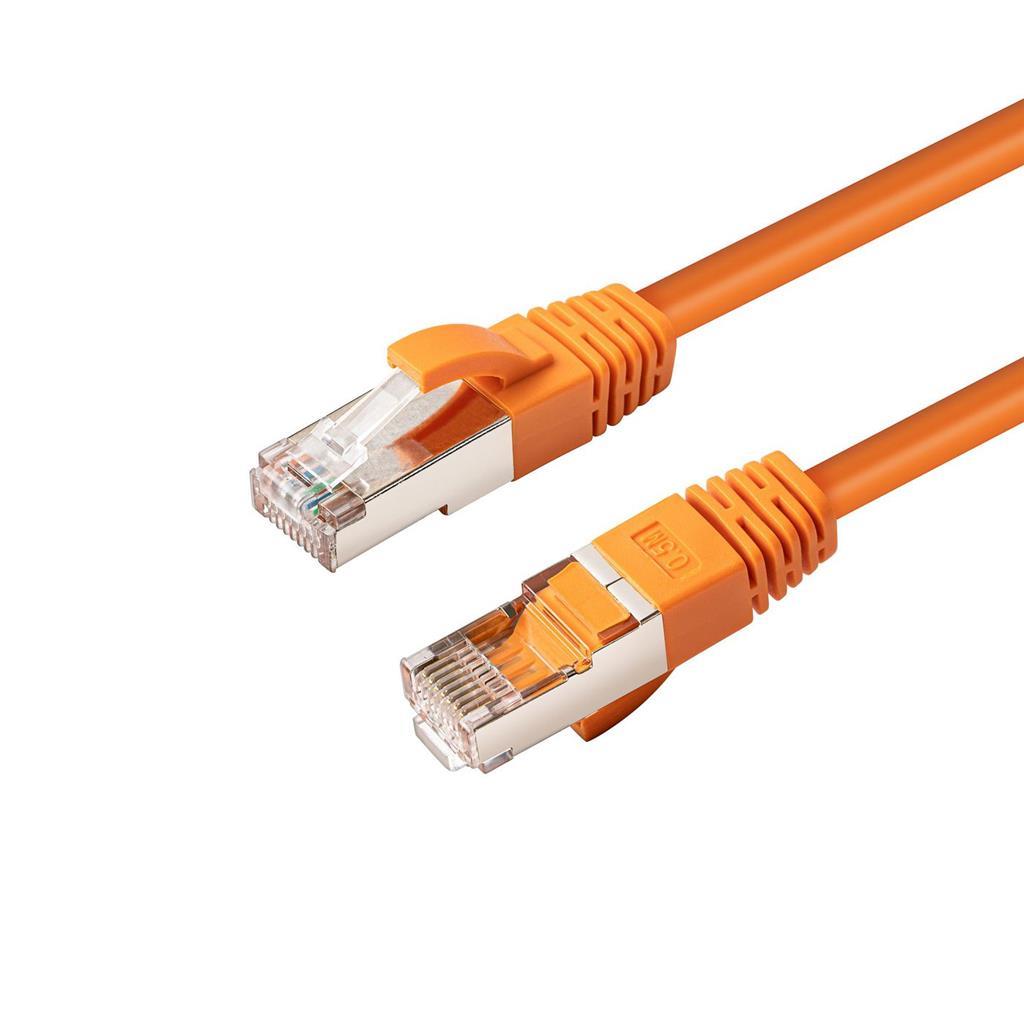 MicroConnect Kabel S/FTP CAT6 15m Oranžen LSZH Omrežni