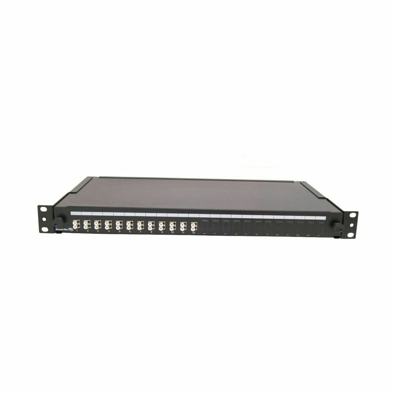 Leviton optični panel LC 12x Duplex adapter MM  FPCC1SXMM24LC2 — slika 4