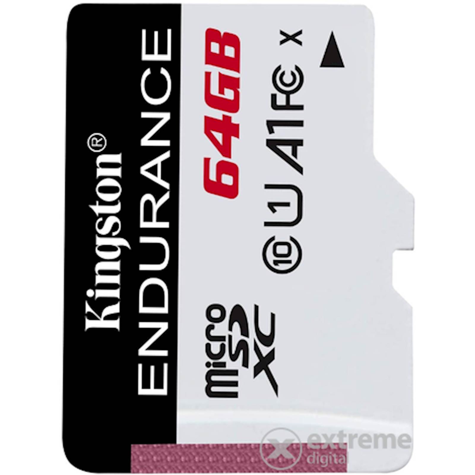 SDXC KINGSTON MICRO 64GB Endurance video snemanje, 95/30MB/s, UHS-I Speed Class 1 (U1)