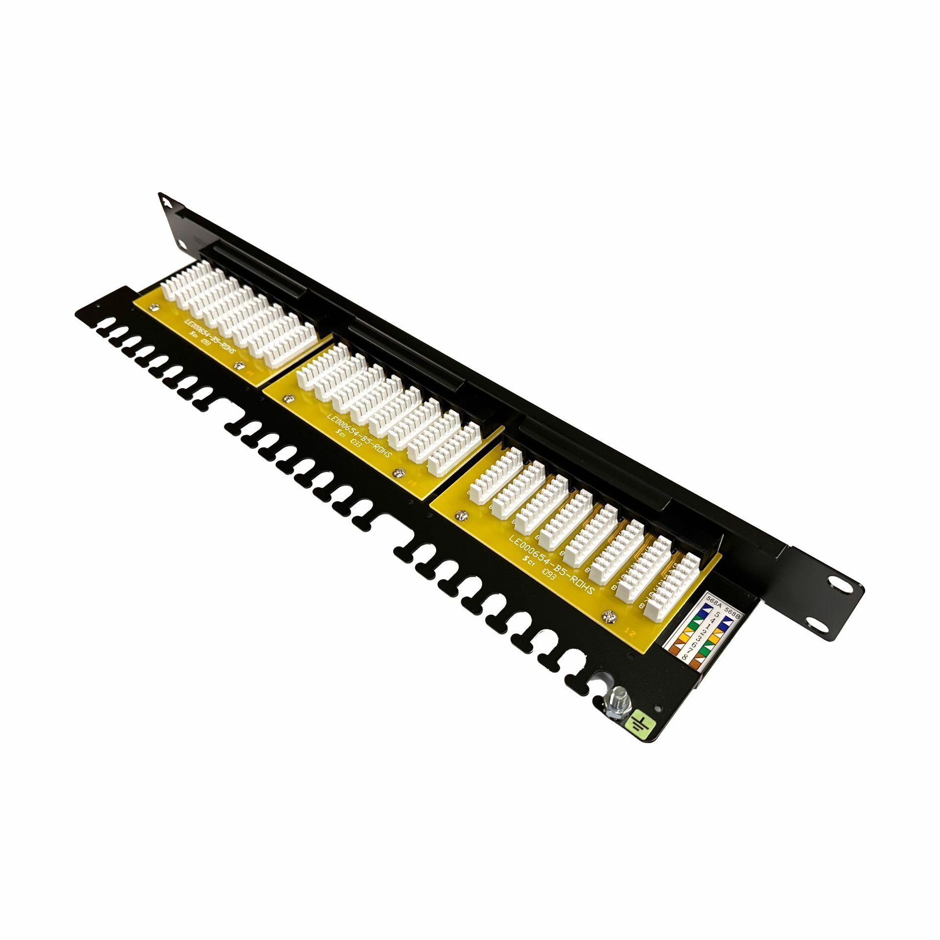 Leviton panel CAT.6+ UTP 24-port flat 69586-024 — slika 2