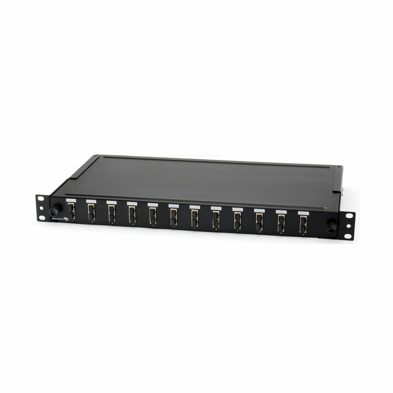 Leviton optični panel SC 12x Duplex adapter MM OM2