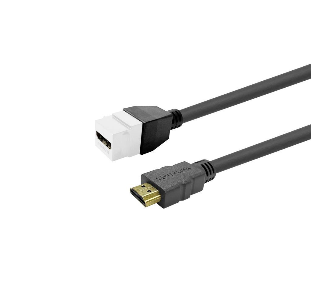 Vivolink Pro Keystone bel HDMI (F) na HDMI (M) 5m