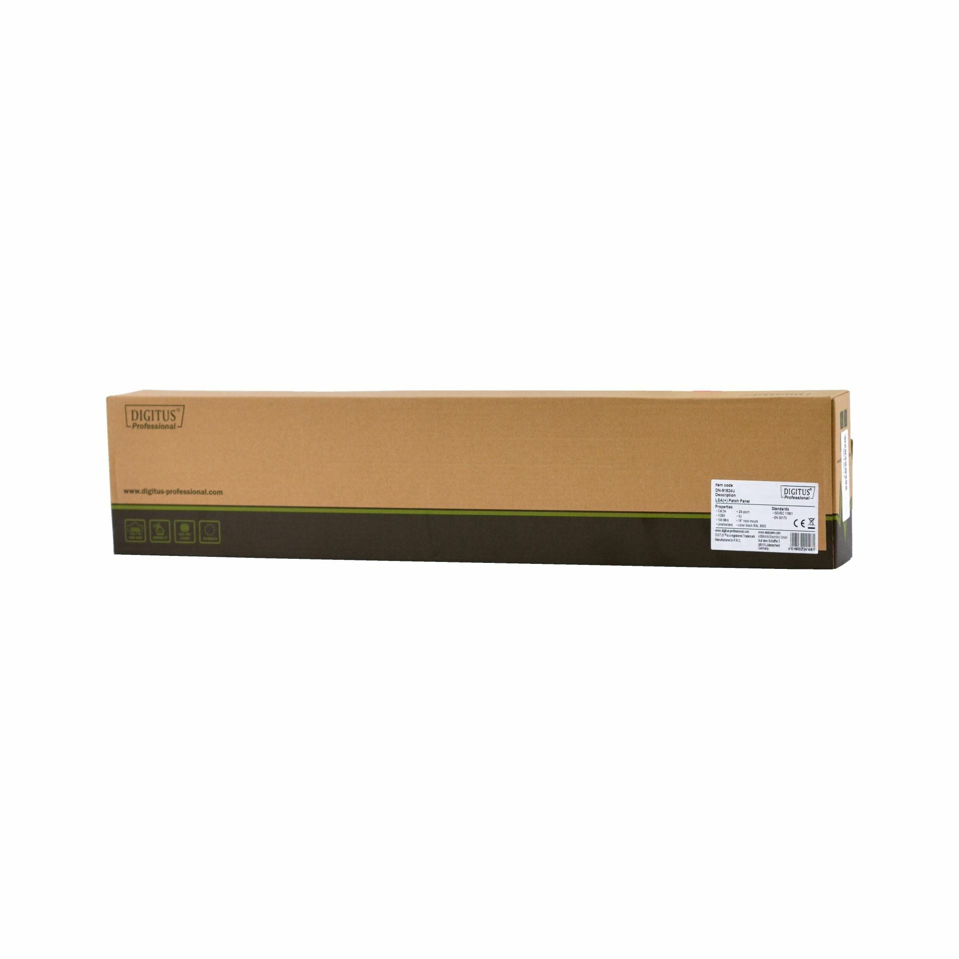 Digitus panel CAT.5e UTP 24-port 568B lsa+ DN-91524U — slika 2