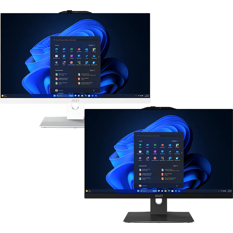 Računalnik All-in-One MSI Modern AM242TP 1M-2022XEU Core 5 / 16GB / 512GB SSD / 24" FHD / Touchscreen / Windows 11 Pro (bel) — slika 4