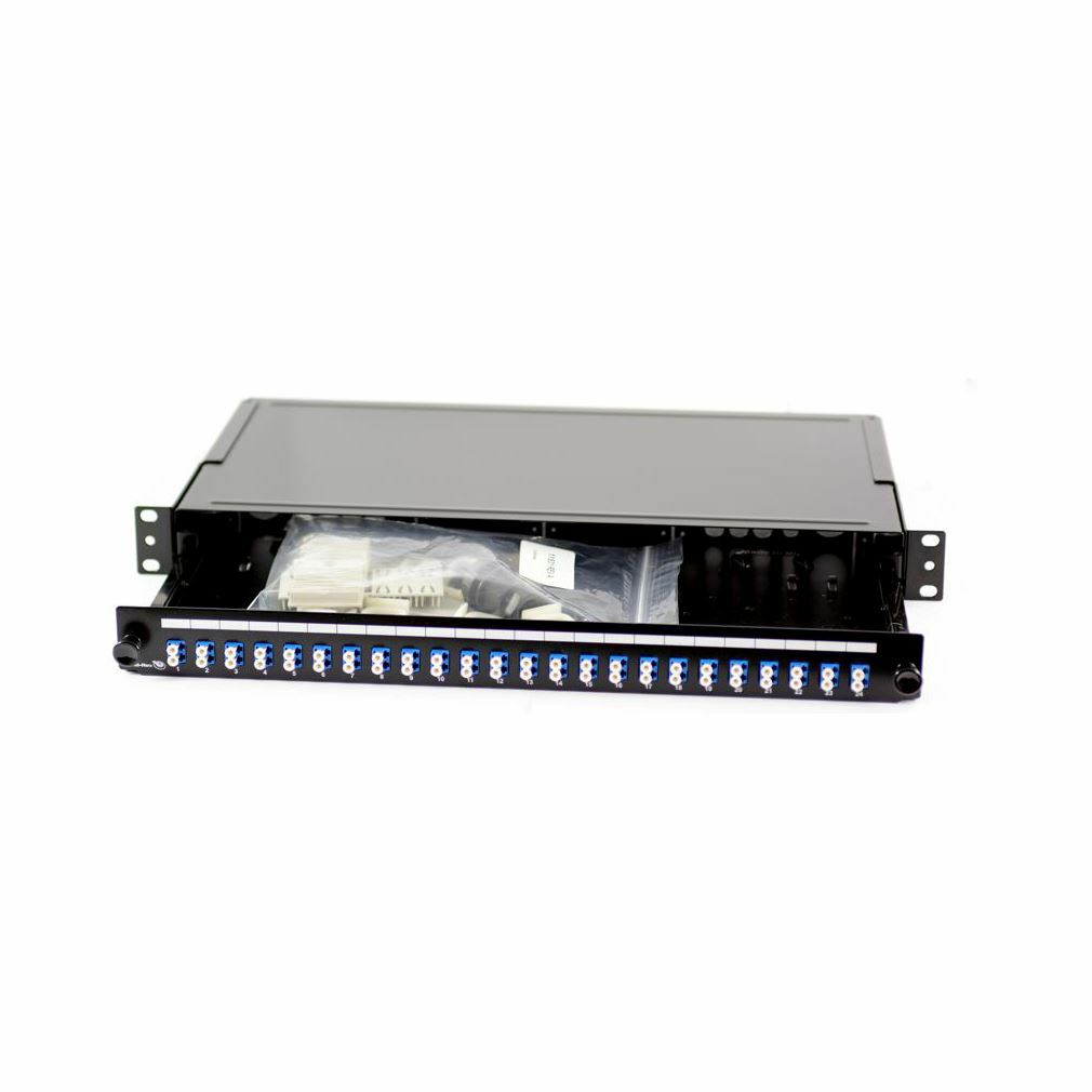 Leviton optični panel LC 24x Duplex adapter SM  FPCC1SXSM48LC2 — slika 2
