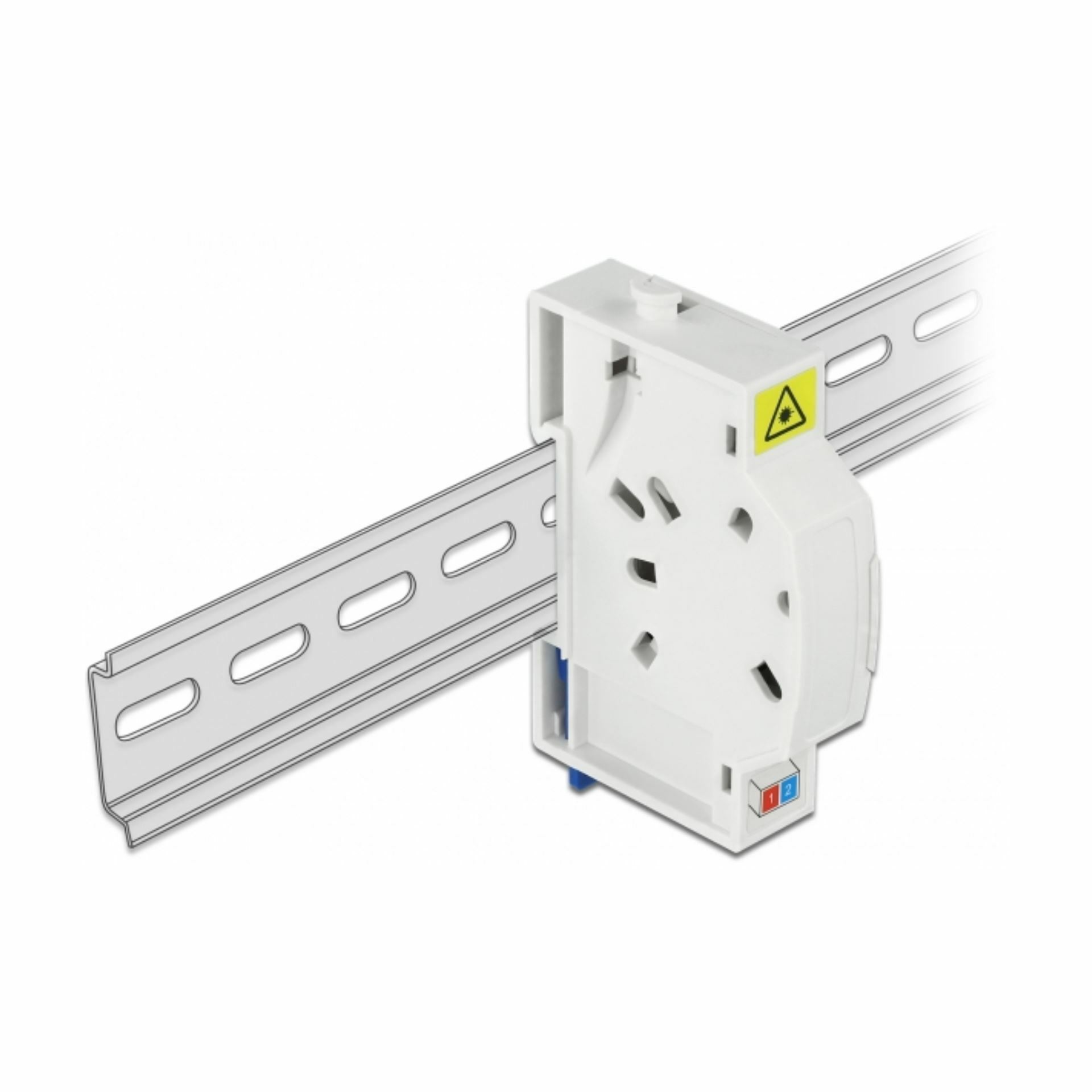 Delock optični panel DIN Rail  2xSC/LC 85922 — slika 3
