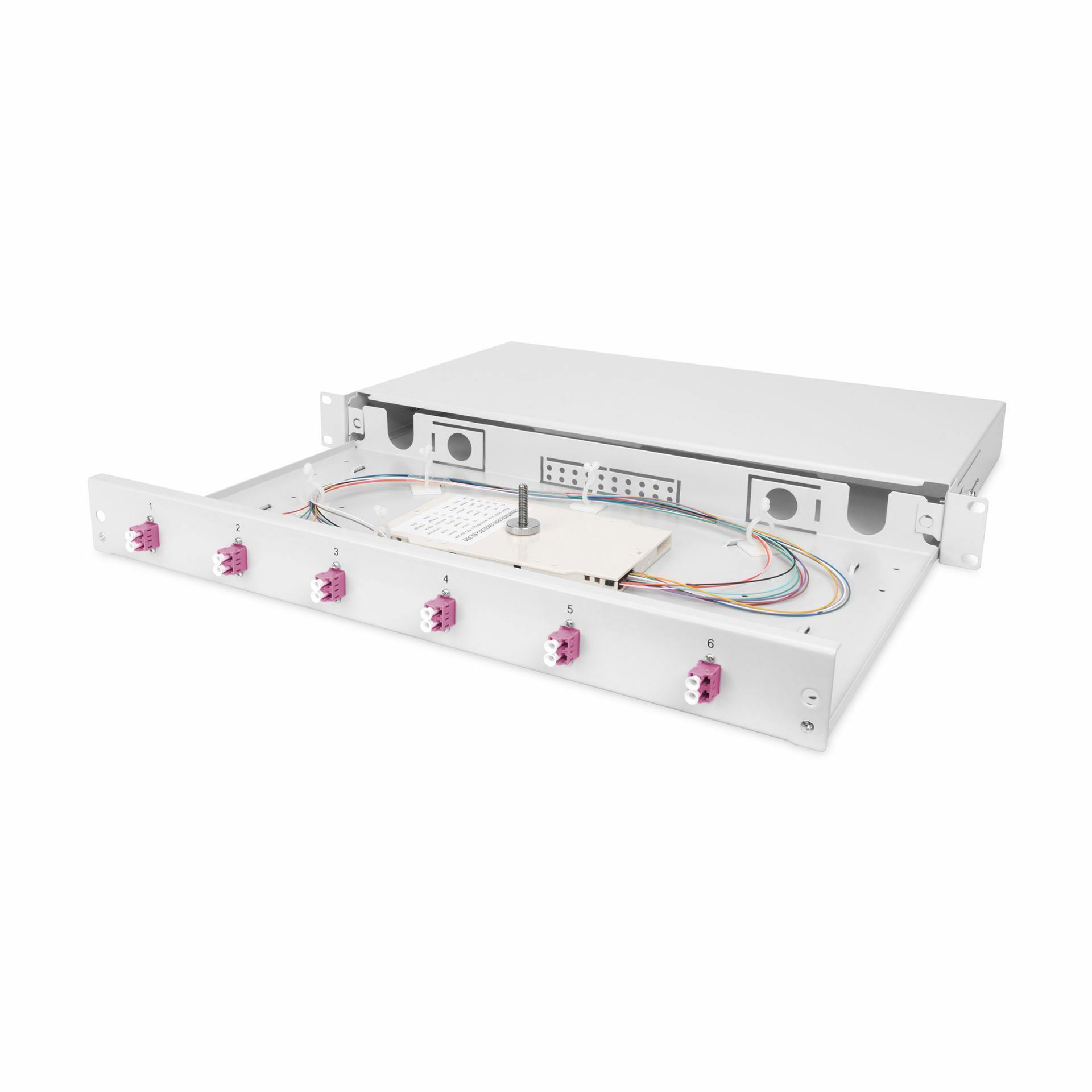 Digitus optični panel LC  6x duplex kaseta Pigtails OM4 DN-96330-4
