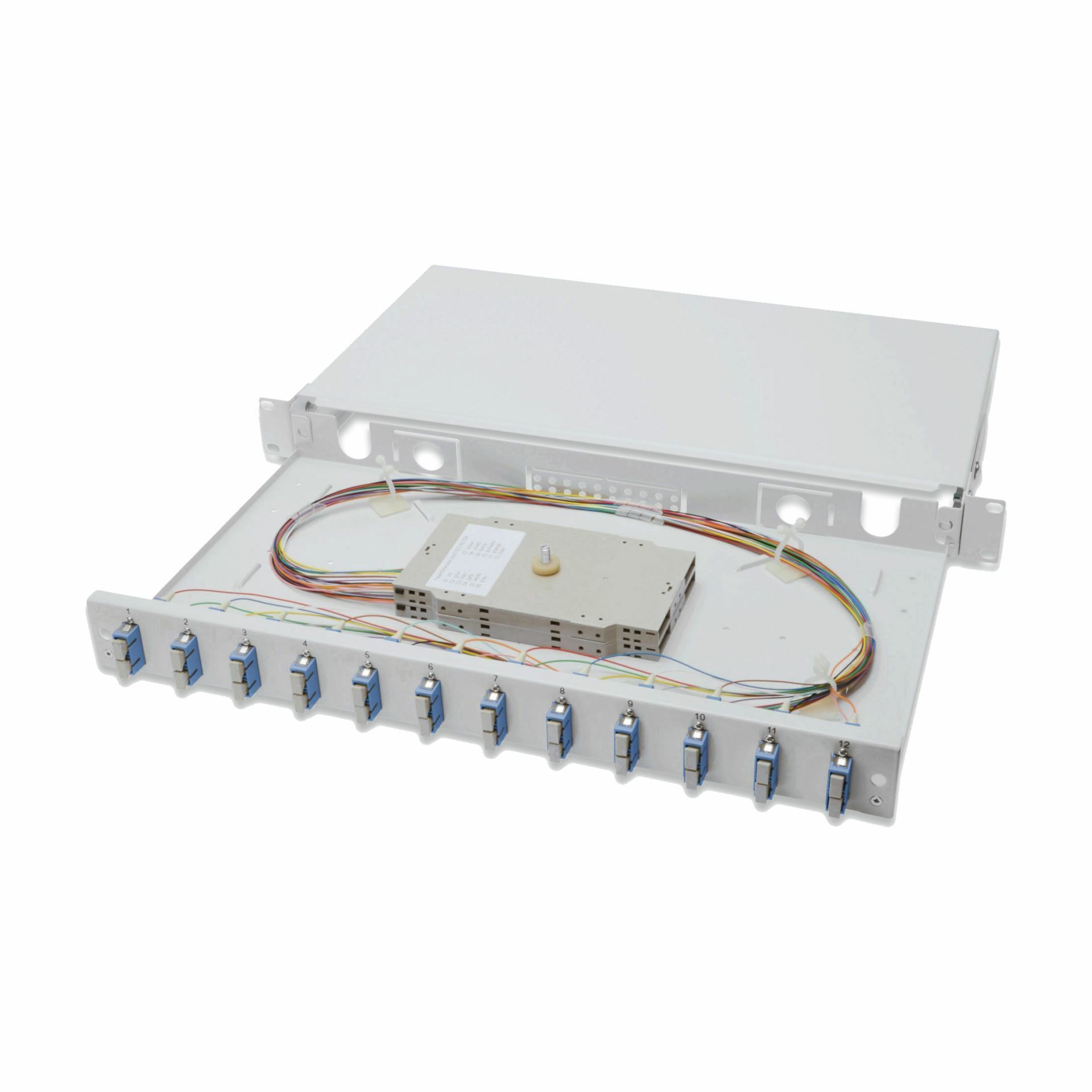 Digitus optični panel SC 12x duplex kaseta Pigtails OS2 DN-96321/9