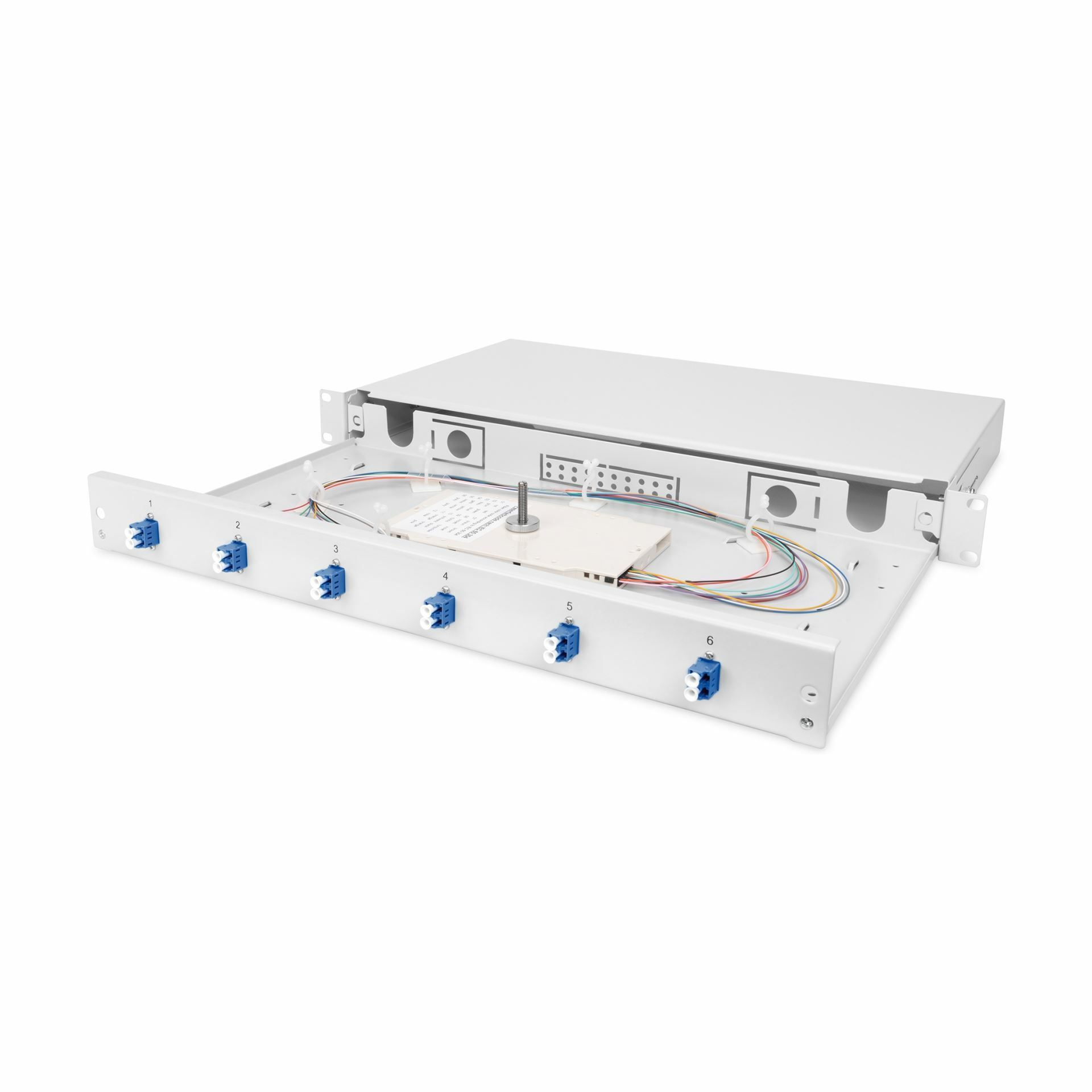 Digitus optični panel SM LC  6x duplex kaseta Pigtails OS2 DN-96330 — slika 2